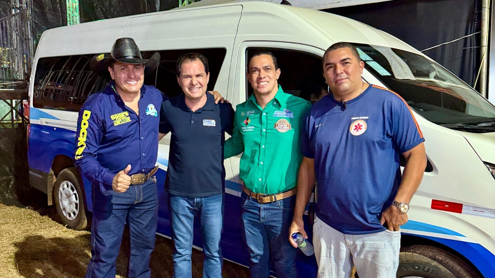 Van reforça transporte de pacientes da saúde em Arenápolis