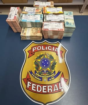 Policia Federal apura lavagem de dinheiro e apreende R$ 500 mil durante abordagem em MT