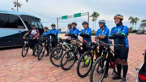 Com apoio de Chico Guarnieri, cicloturistas de Cuiabá encara desafio de 1.700 km até Curitiba