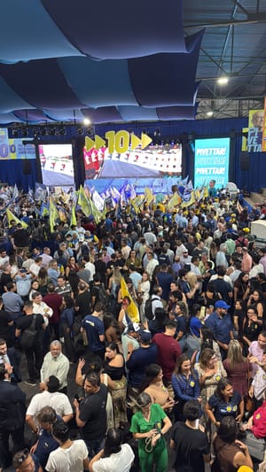 Convenção do Republicanos oficializa candidatura de Otaviano Pivetta ao Governo de Mato Grosso